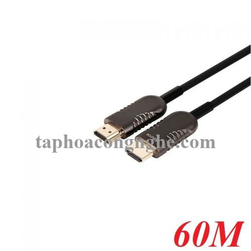 Unitek 96618 Y-C1034BK 4k 60Hz chuẩn 2.0 60M Màu Xanh Lam Cáp Hdmi sợi quang Ultrapro 30096618